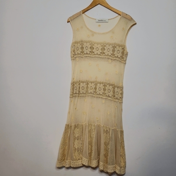 Laundry by Design Dresses & Skirts - Laundry by design Lace Knit Boho Chic Styled Dress In Size M
